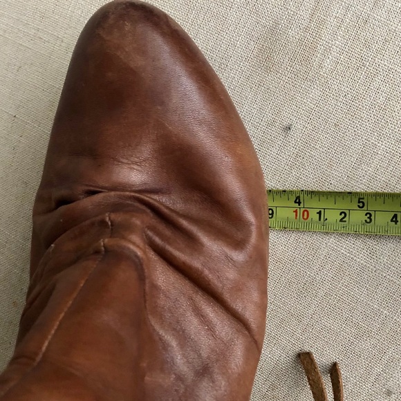 Aldo Leather Brown Booties, 4” Heel, GUC - Picture 12 of 12